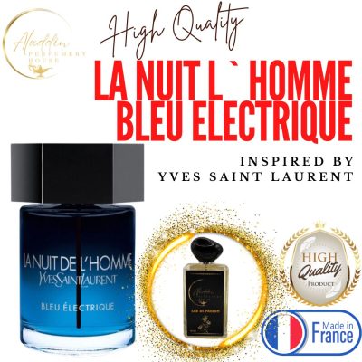 NIGHT CHARGE inspired by LA NUIT DE L`HOMME BLEU ELECTRIQUE YSL