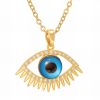 "Evil Eye" VERIŽICA, 18K Gold Plated Steel 7