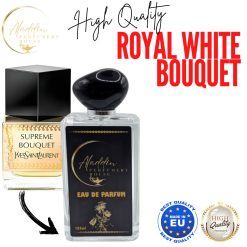 ROYAL WHITE BOUQUET inspired by SUPREME BOUQUET YSL 3