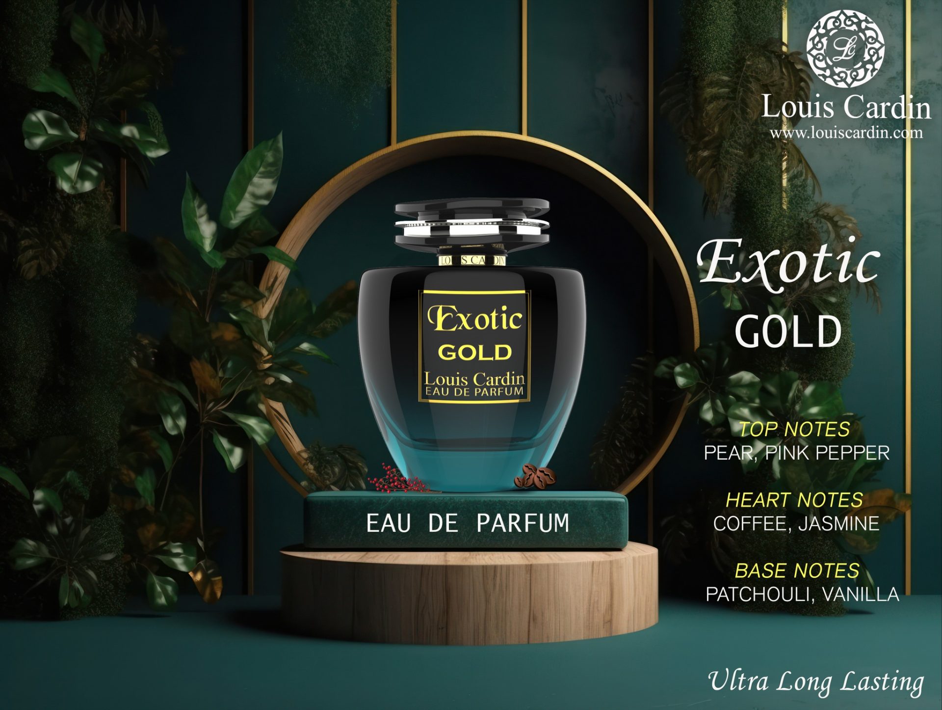 357347839_648277467336879_4142382788029879270_n-1.jpg EXOTIC GOLD ORIENTAL EDP Louis Cardin 100ml - slika 1