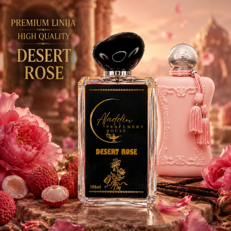 Desert Rose – točen parfum po navdihu Delina Exclusif Parfums de Marly