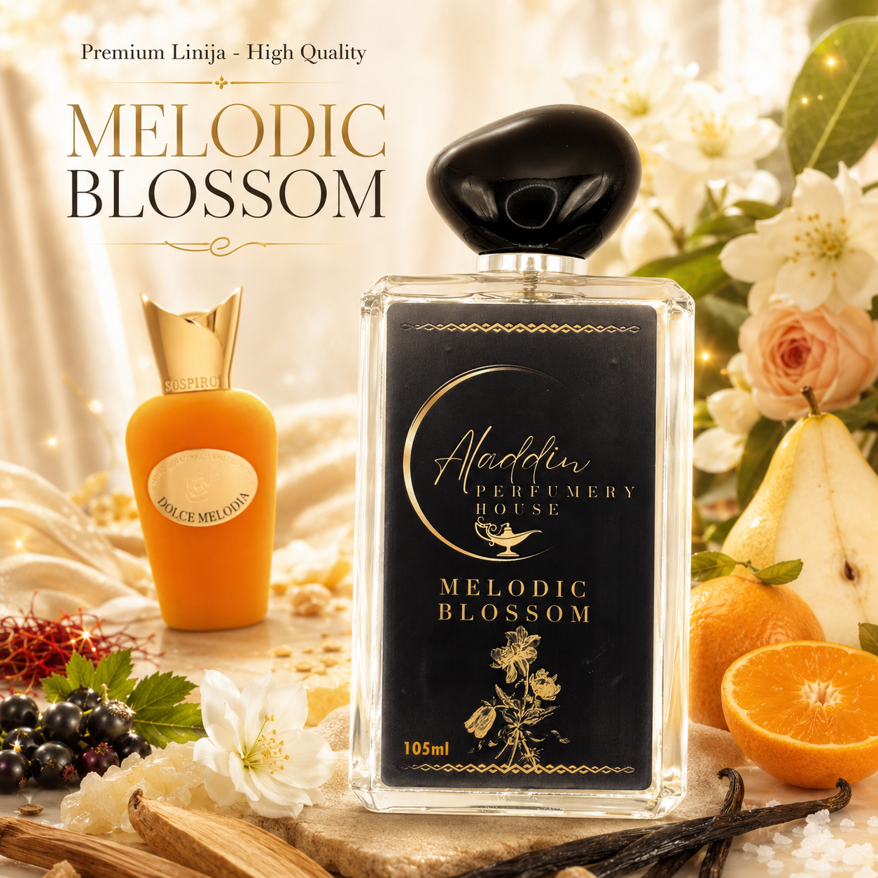 MELODIC BLOSSOM inspired by DOLCE MELODIA SOSPIRO_aladdin_perfumery_house MELODIC BLOSSOM inspired by DOLCE MELODIA SOSPIRO - slika 1