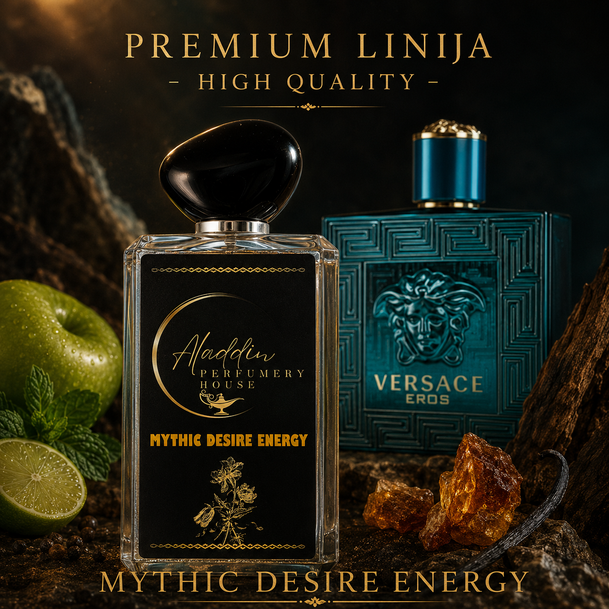 MYTHIC DESIRE inspired by EROS VERSACE for him_aladdin_perfumery_house Mythic Desire inspired by Eros Versace for him - slika 1