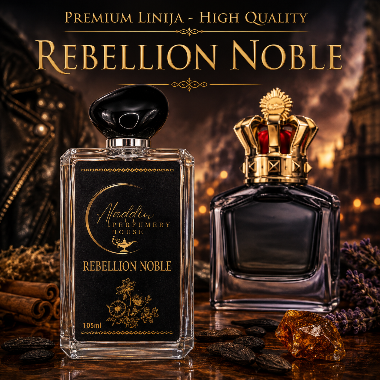 REBELLION NOBLE inspired by SCANDAL POUR HOMME JEAN PAUL GAULTIER REBELLION NOBLE inspired by Scandal Pour Homme Jean Paul Gaultier for men - slika 1