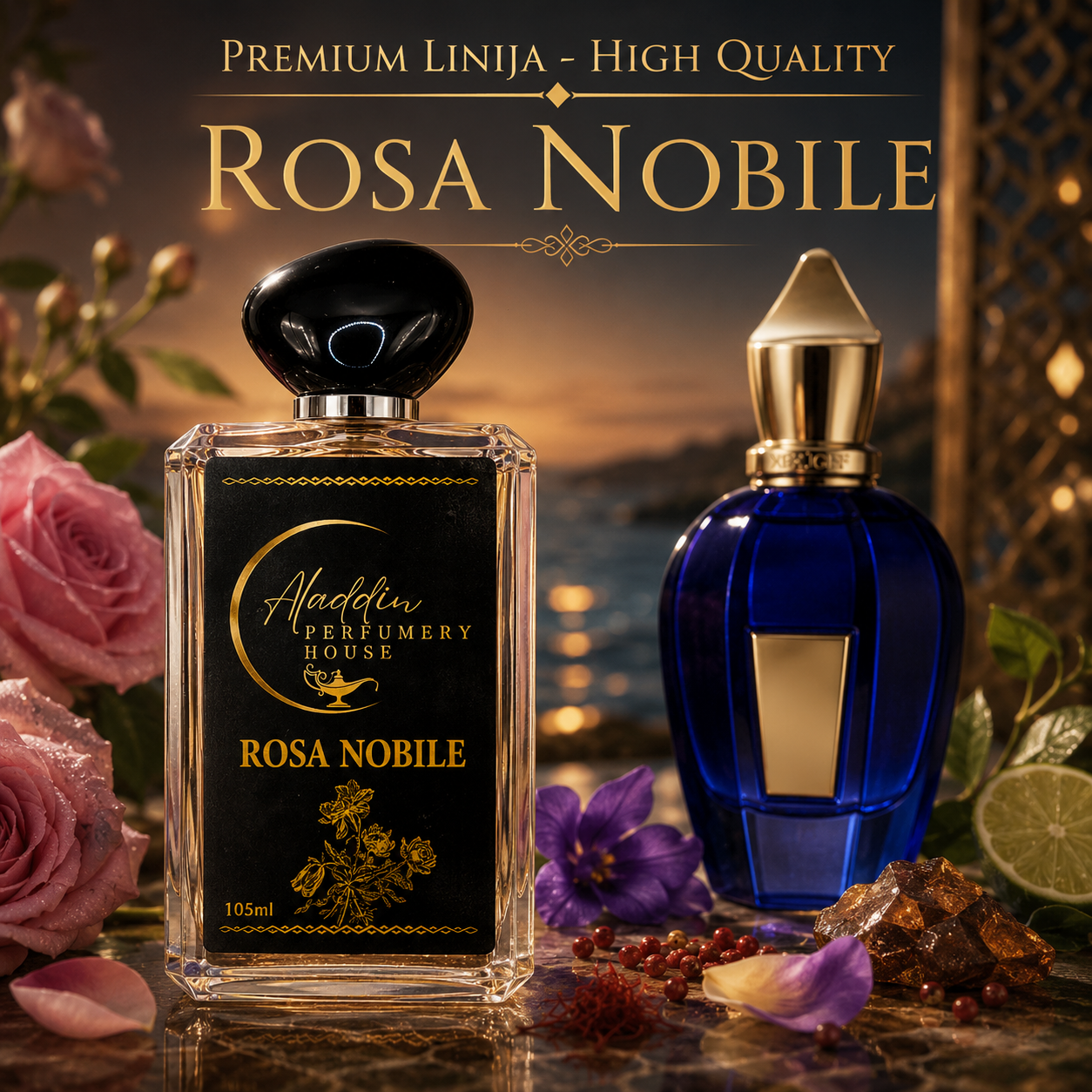 ROSA NOBILE inspired by K`BRIDGE CLUB XERJOFF ROSA NOBILE inspired by K`BRIDGE CLUB XERJOFF - slika 1