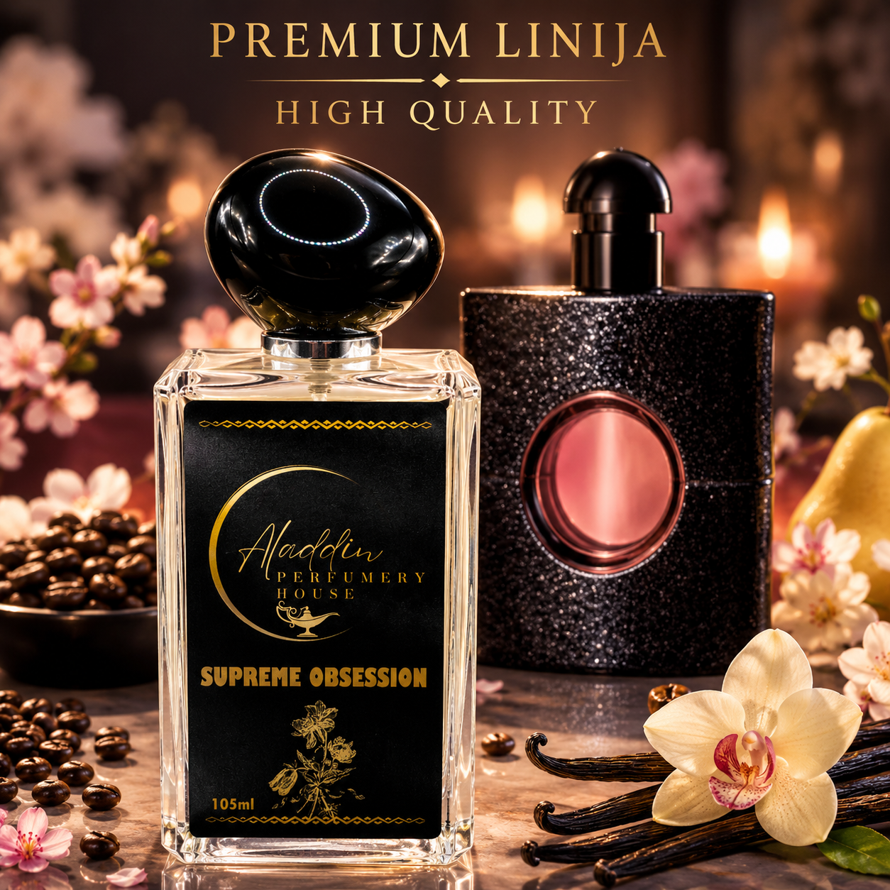 SUPREME OBSESSION inspired by BLACK OPIUM YSL_aladdin_perfumery_house SUPREME OBSESSION – točen parfum po navdihu BLACK OPIUM YSL