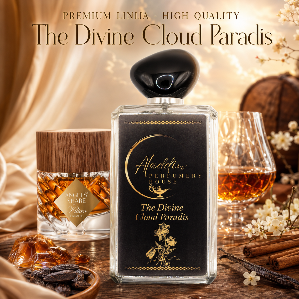 The Divine Cloud Paradis inspired by Angels' Share Paradis By Kilianaladdin_perfumery_house_toceni_parfumi_moski_zenski The Divine Cloud Paradis inspired by Angels' Share Paradis By Kilian - slika 1