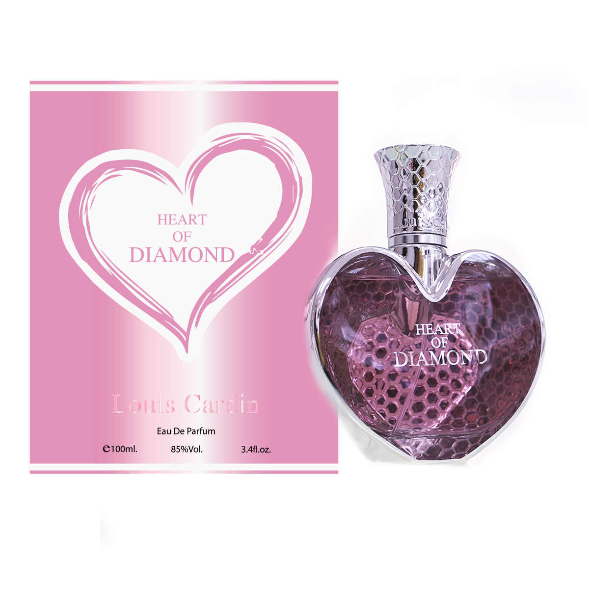 bottle_boxHeart-of-Diamond-1.jpg HEART OF DIAMOND LOUIS CARDIN EDP 100ml - slika 1