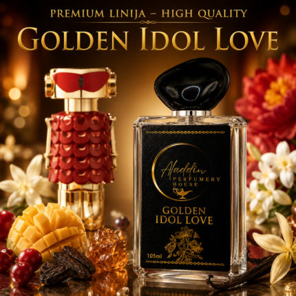 Golden Idol Love inspired by Fame In Love Paco Rabanne