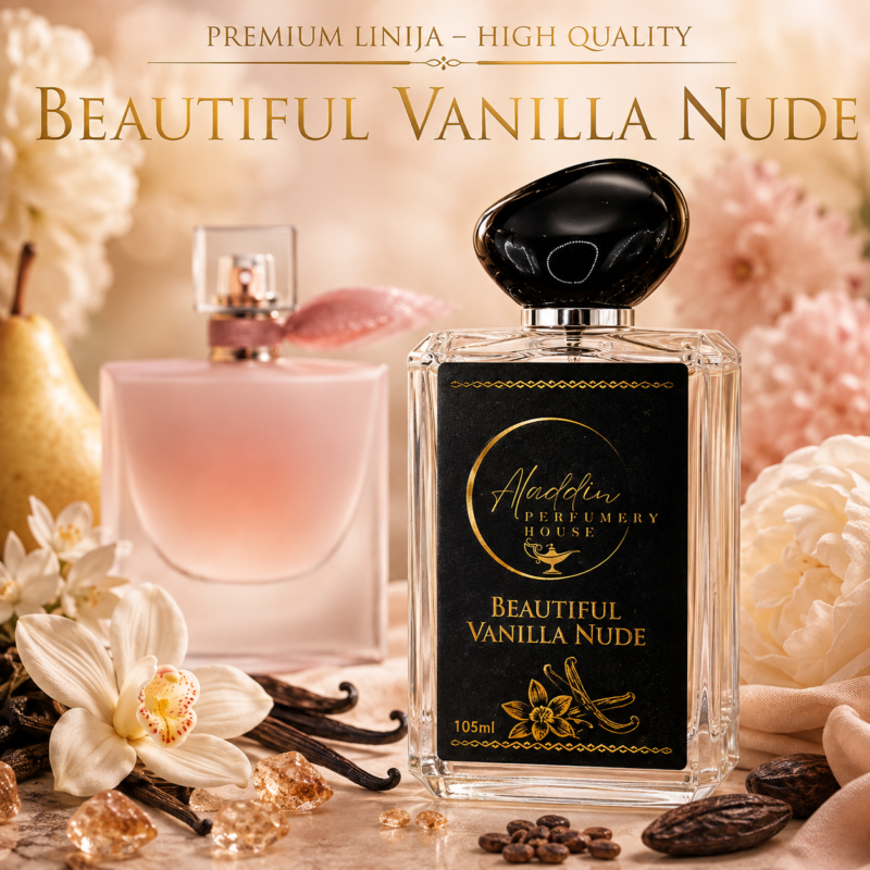 Beautiful Vanilla Nude – točen parfum po navdihu La Vie Est Belle Vanille Nude Lancome