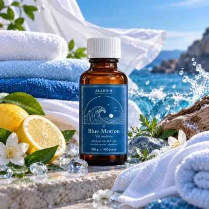 Blue Motion (Val modrine) – dišava za perilo Aladdin, čisti koncentrat