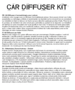 Avtomobilski aroma difuzor – kovinski obesek Joga / čakre, 30 mm | Aladdin – 5