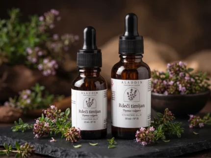 Rdeči timijan – 100 % naravno eterično olje – 15 ml in 30 ml, Aladdin Perfumery House