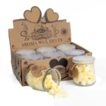 Voščene kocke z eteričnimi olji – muškatni orešček in limona, 16 srčkov | Aladdin – 4