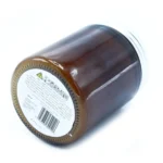 Sojina sveča ylang ylang in pačuli v kozarcu iz rjavega stekla